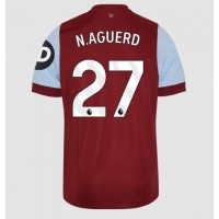 Fotbalové Dres West Ham United Nayef Aguerd #27 Domácí 2023-24 Krátký Rukáv